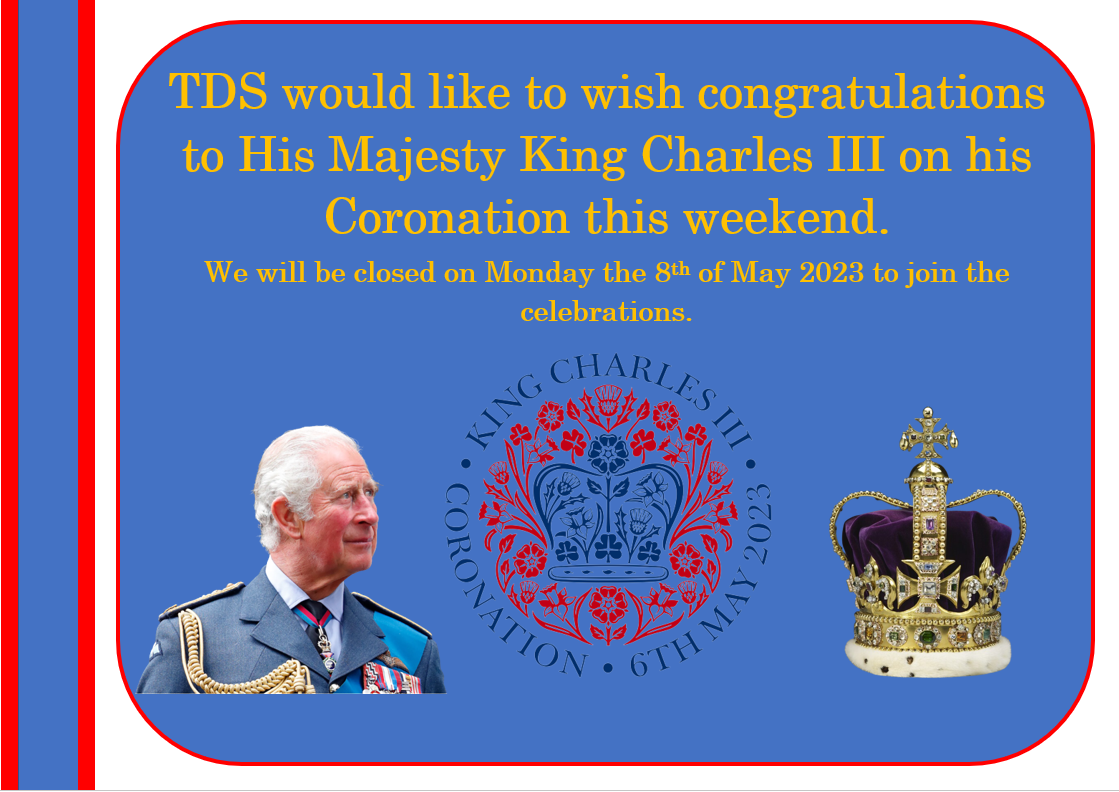 King Charles Coronation Bank Holiday Closure