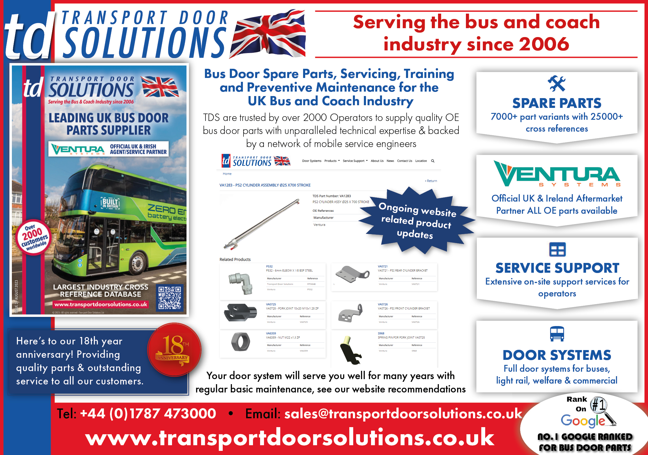 Buses Magazine - Latest TDS Advert 2024