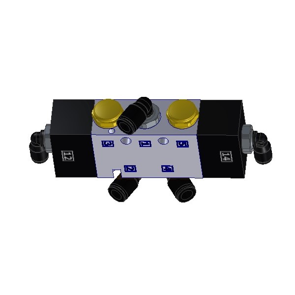 Q331 - 5/2 BI-MONO STABLE 24V VALVE ASSEMBLY-(66908120)