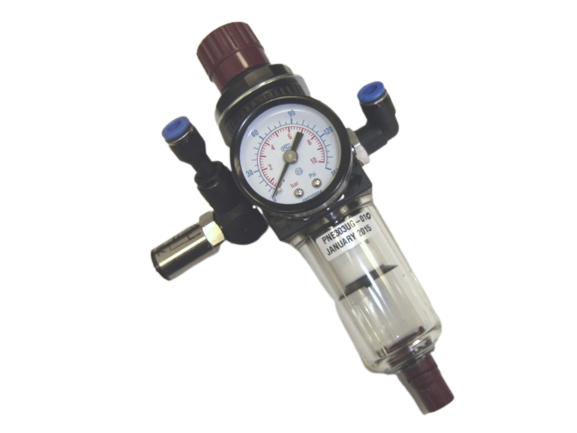 PNE303UG-10 - FILTER REGULATOR 1/4BSP + GAUGE + SOFTSTART