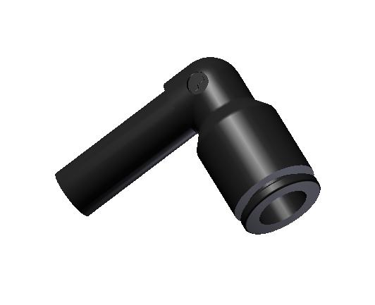 ELBOW CONNECTOR TUBE-PIPE 6-6-(DEV-00370)