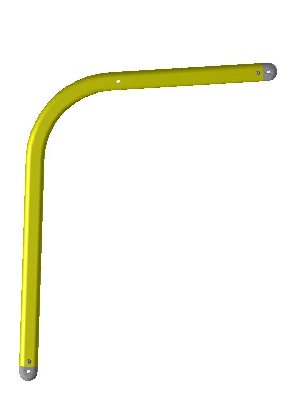 L788-CL## - HANDRAIL RH 1290 BEND