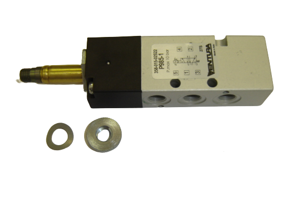 P985 - 5/2 MONO-STABLE VALVE (NO SOLENOID OR FITTINGS) -(6690800E02)-( 358-015-02-S22)-(99-637)-(179661)-(DEV-00782)