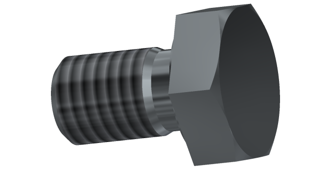 VA0557 - BOLT DIN933 M10x16 DM-(6690803E002)-(6690803)