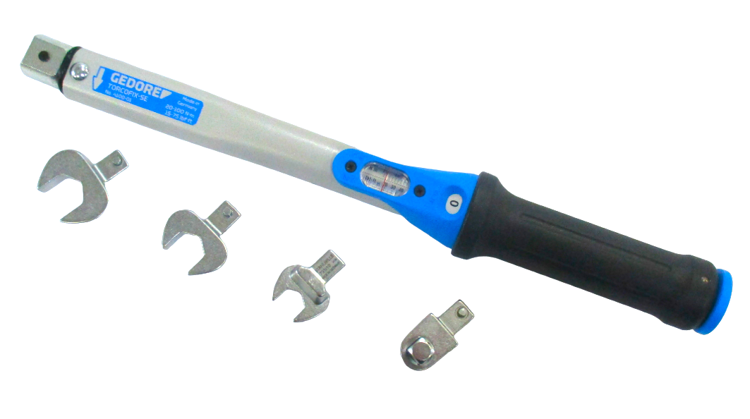 TR-035 - INLINE TORQUE WRENCH WITH OPEN ENDED & 3/8SQ DRIVE INSERT TOOL