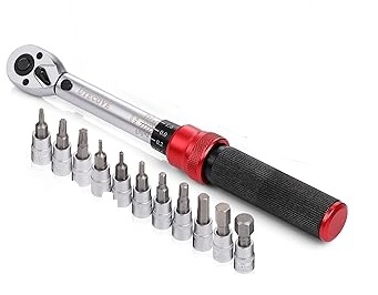 TR-036 - TORQUE WRENCH 2-20N KIT (HEX/TORX INSERTS)