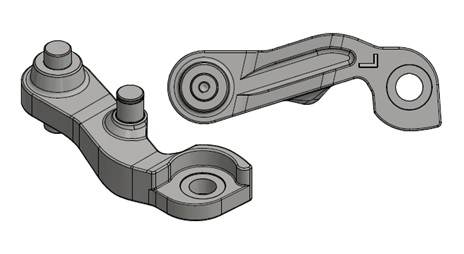 VB1591 - PS2 SUSPENSION ARM